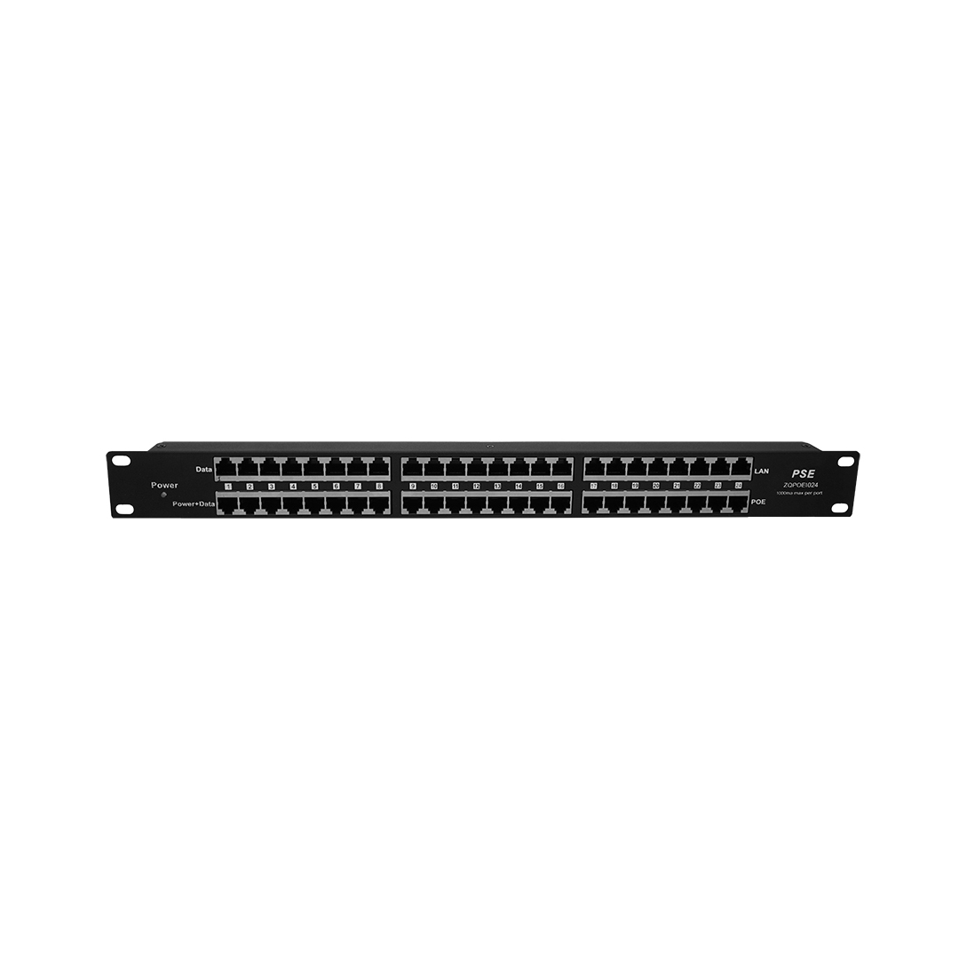 24 Port Fast Ethernet PoE Injector