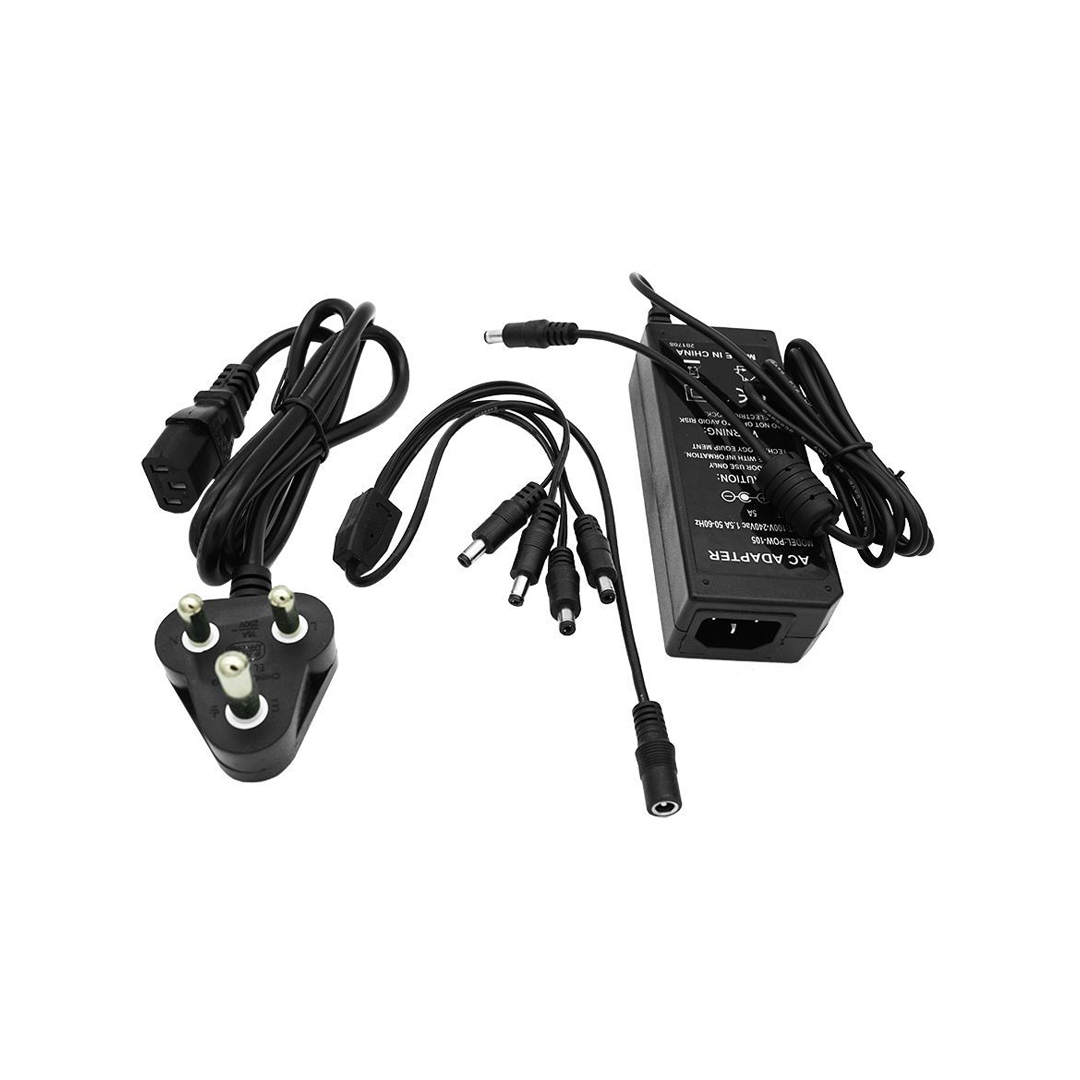 12VDC 60W IEC Power Supply with SA Cable