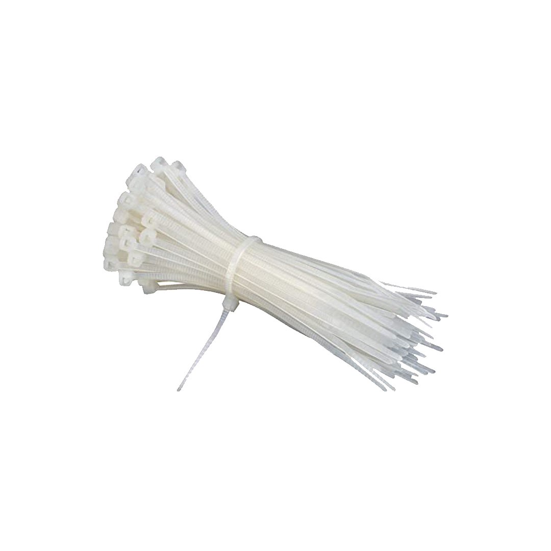 Extralink Cable Tie 5x250mm White (100)