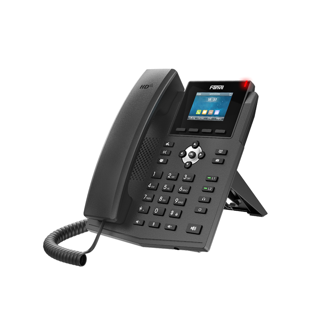 Fanvil 4SIP Colour Screen VoIP Phone with PSU