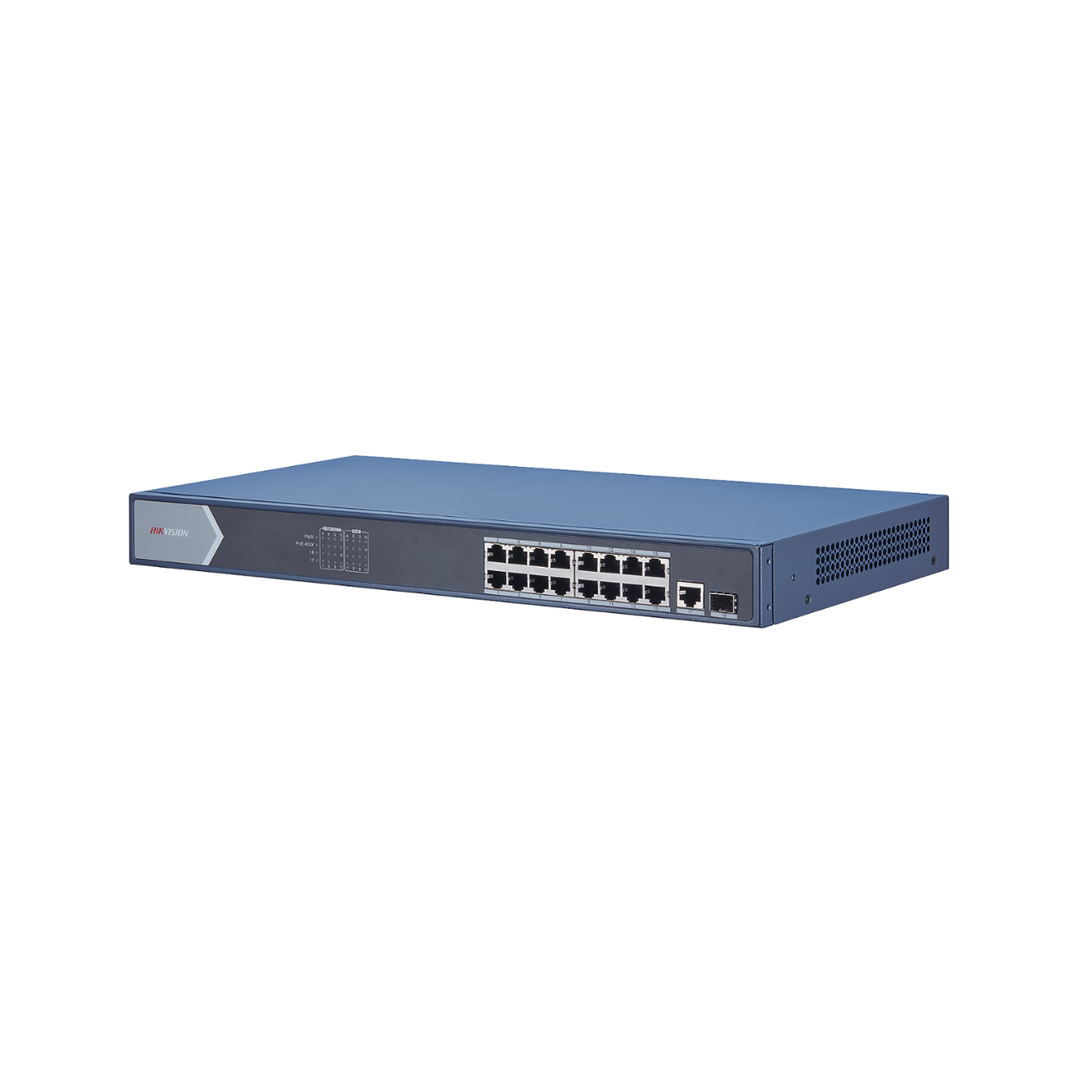 Hikvision 16 Port Gig POE Switch