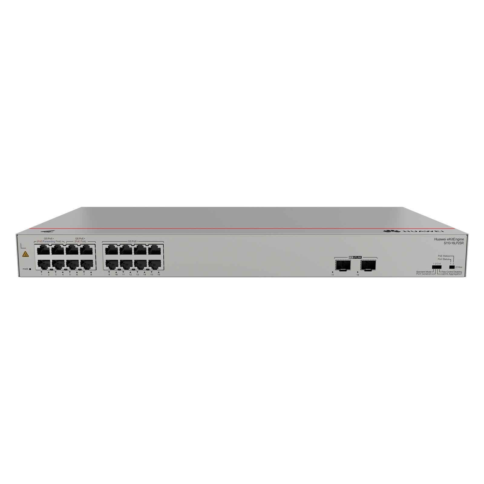 Huawei eKit Huawei S110-16LP2SR 16P GE POE+2SFP 124W