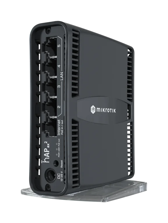 MikroTik MikriTik HAP AX2 5xGB 1x1GE POE AX1800