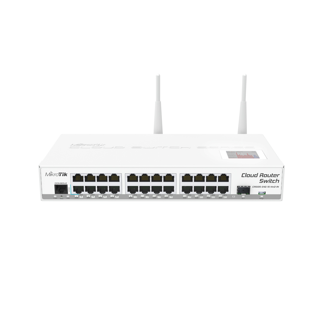 MikroTik CRS125-24G-1S-2HnD – Cloud Router Switch