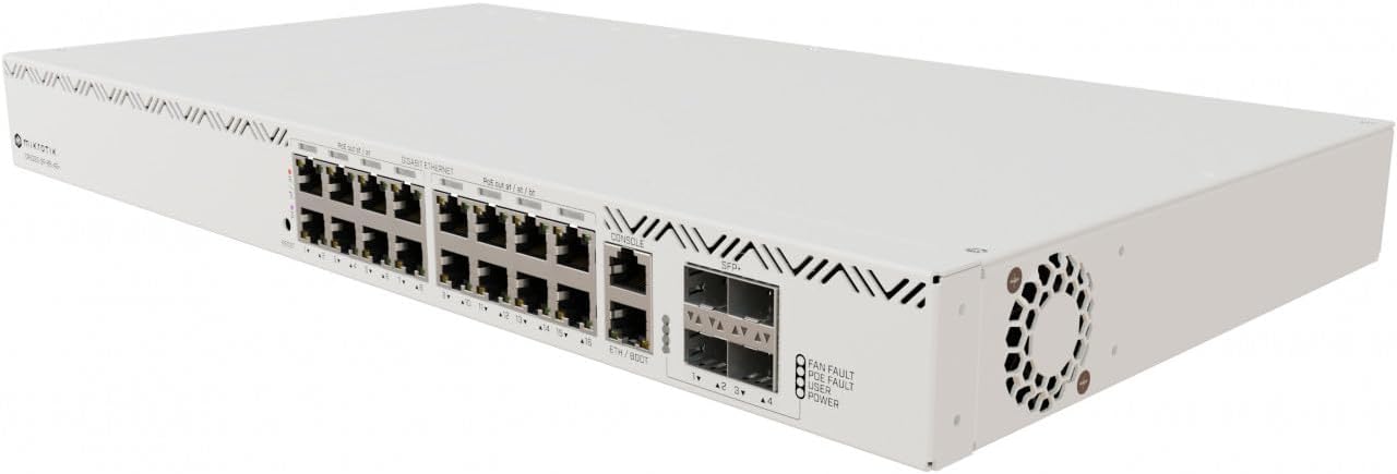 MikroTik Router Switch 16 Port PoE 4SFP+