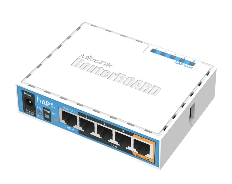 MikroTik 2.4GHz / 5GHz hAP ac lite Access Point
