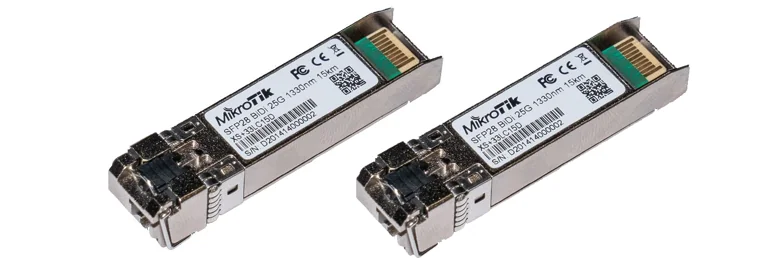 MikroTik SFP Pair 1G/10G/25G SM 15km