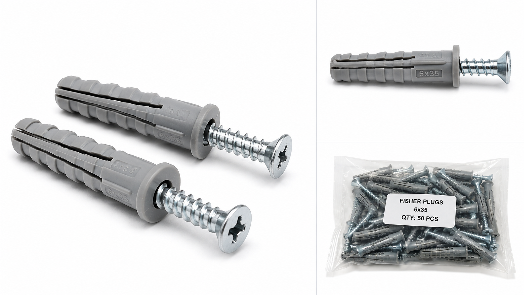 Switchcom Knock-in Speed Plugs 6x35