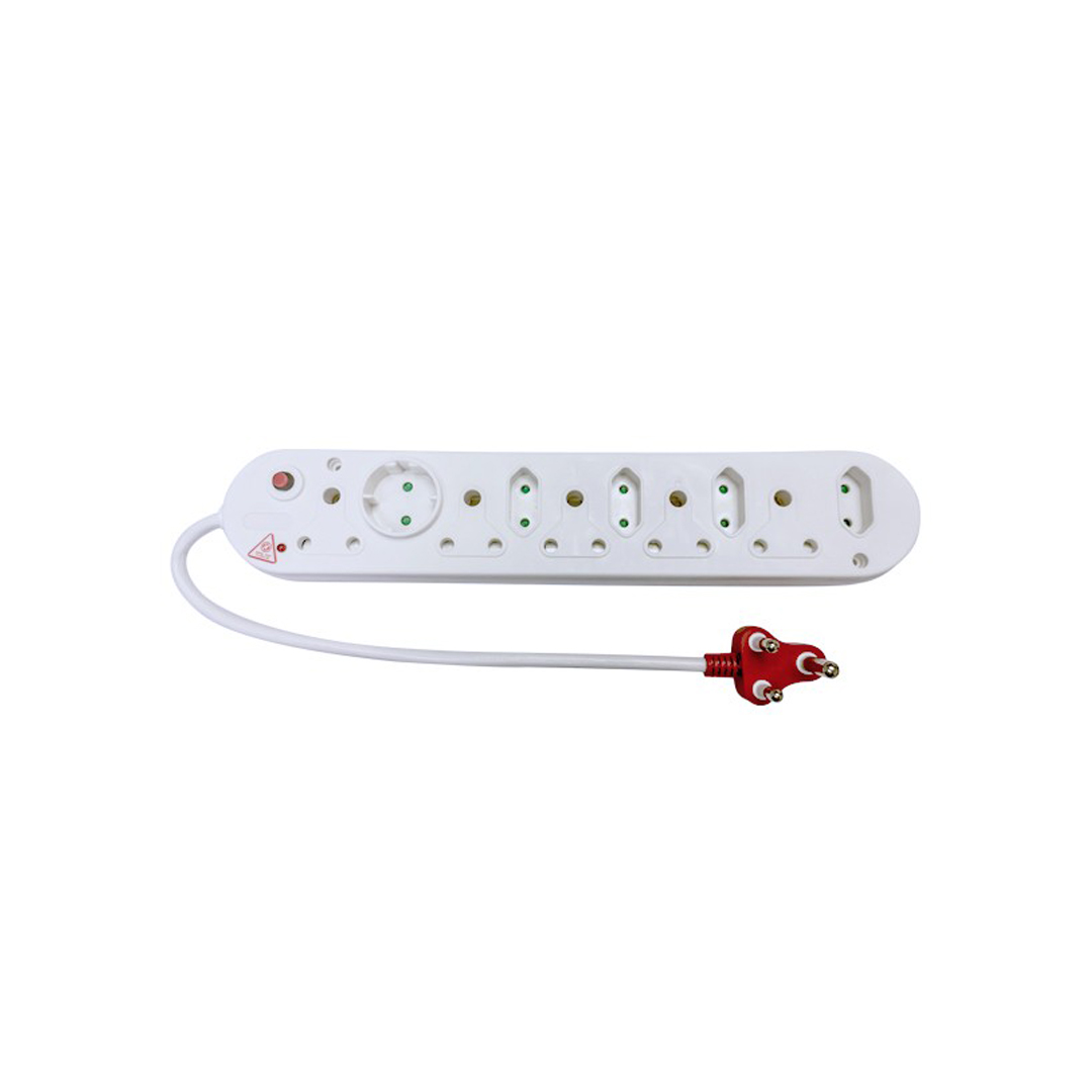 Switchcom Surged Multi Plug 5x16A 5x5A 0.5m Cord