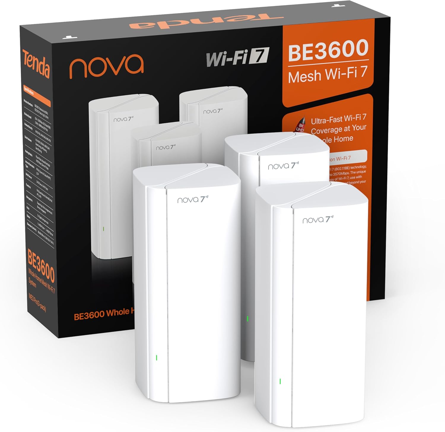 Tenda Dual Band 1500Mbps Wifi 4 port GB