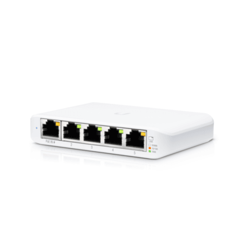 Ubiquiti Networks Ubiquiti 5 Port Gigabit Managed 1 PoE Input UniFi Flex Switch